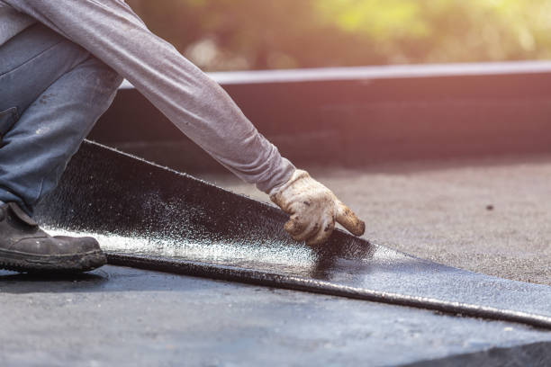 Professional Interior Drainage System technician working in Newbury, OH